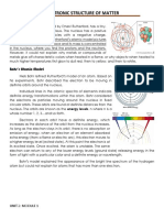 Electronic Structure of Matter