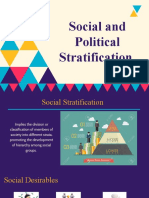Social and Political Stratification 1