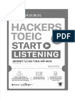 Hackers Toeic Strart Listening - Doc Thu