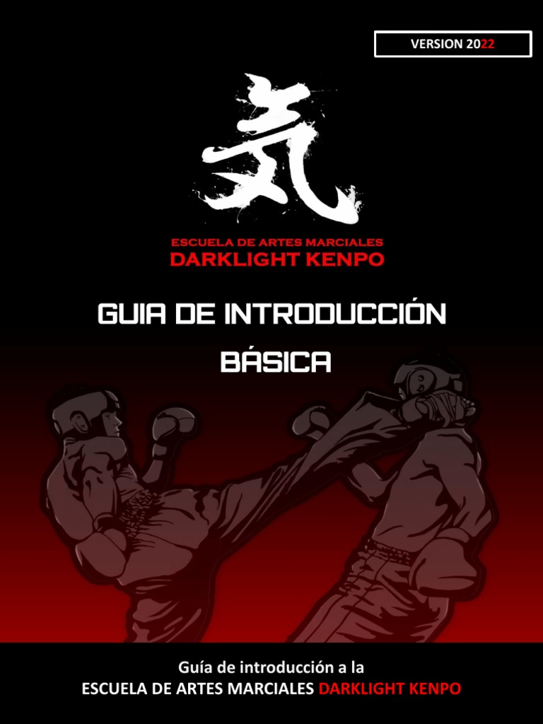 Guía de la Escuela Darklight Kenpo | PDF | Kárate | Deportes de combate
