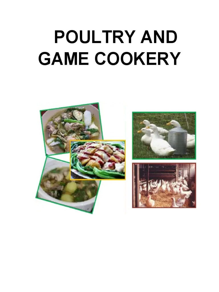 Preparing POULTRY AND GAME Dishes PDF Poultry Food And Drink