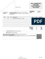 Factura Electrónica: Zevallos Lizarraga Lucio Cesar