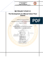 TCU Manual Floor Cleaner Project Study