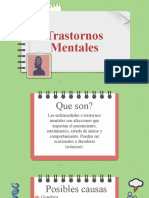 Trastornos mentales: causas, síntomas y tratamientos