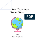 Buklet Peristiwa Terjadinya Rotasi Bumi