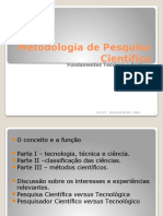 Metodologia Científica 2012