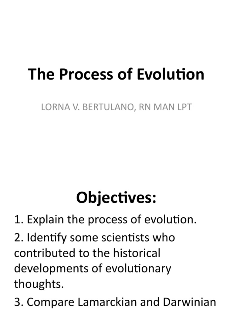 Understanding Evolutionary Processes | PDF | Evolution | Natural Selection