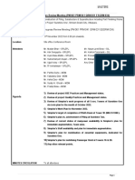 AGENDA PM 061 PRM 041 QRM 031 ESGRM 034 On 01 Nov 22