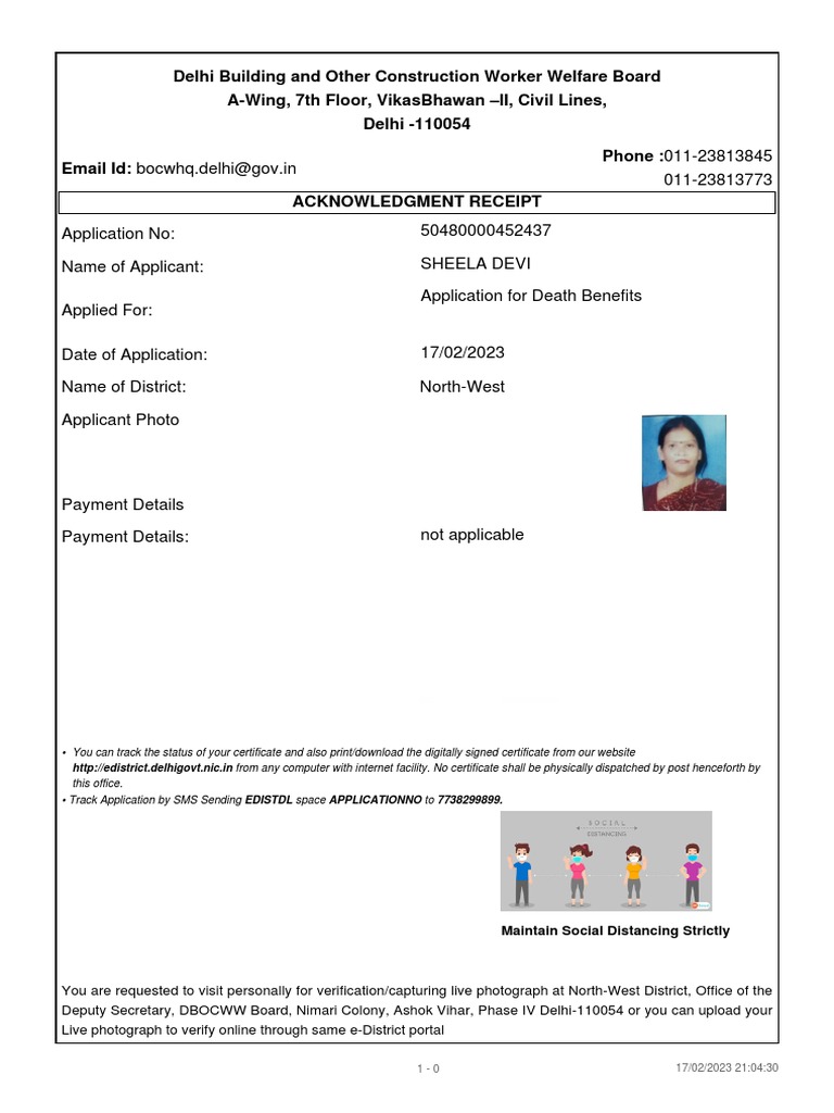 Building & Other Construction Workers and Welfare Board PDF