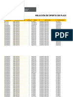 Oferta de Plazas Remuneradas - 2022-II Complementario Remunerado