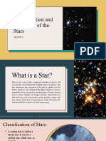 The Evolution and Formation of The Stars