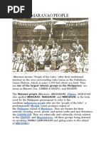 Kalagan Tribe: Culture and Language | PDF | Ethnic Groups | Ethnicity