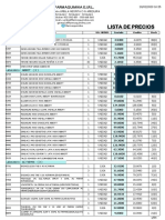 LISTADO DE ´PRECIOS 20-02