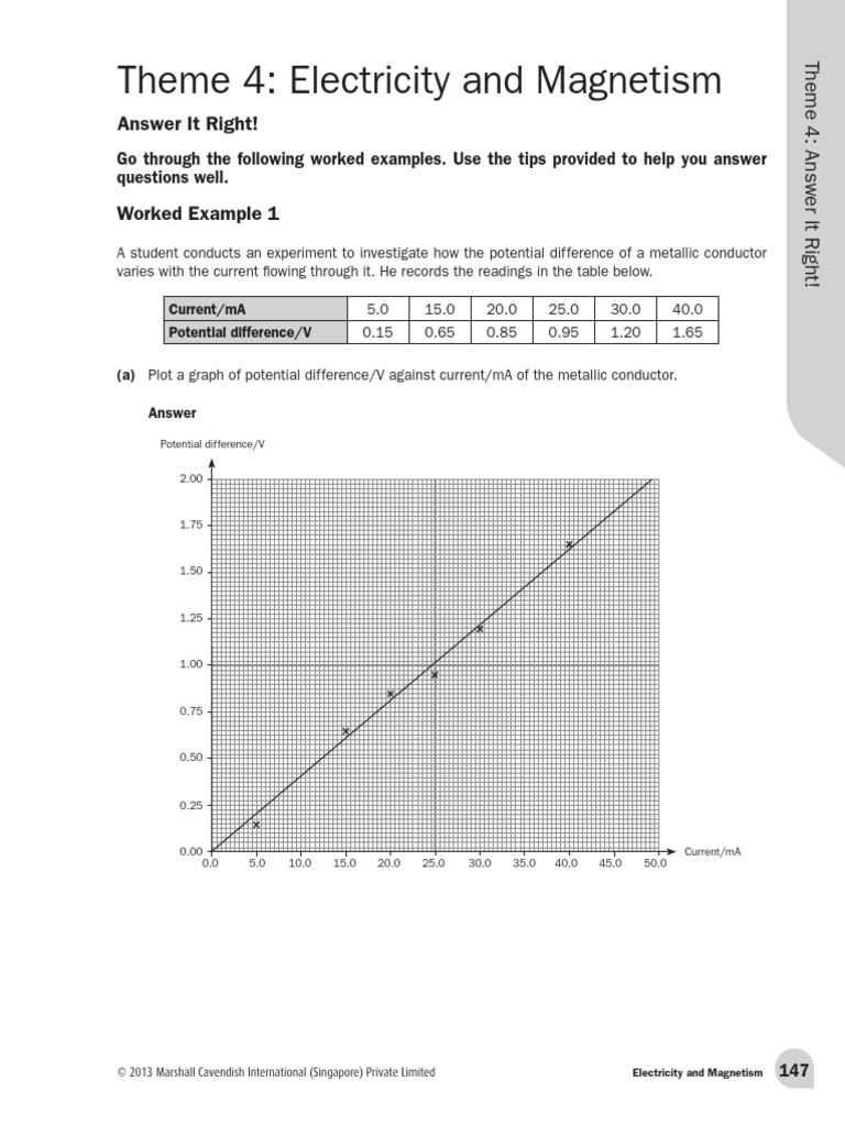 MC Physics Matters 4E Pure Physics Theory Workbook Static Electricity ...