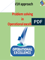 Problem Solving in Operational Excellence