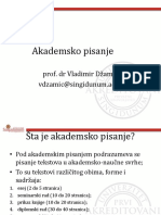 Akademsko pisanje