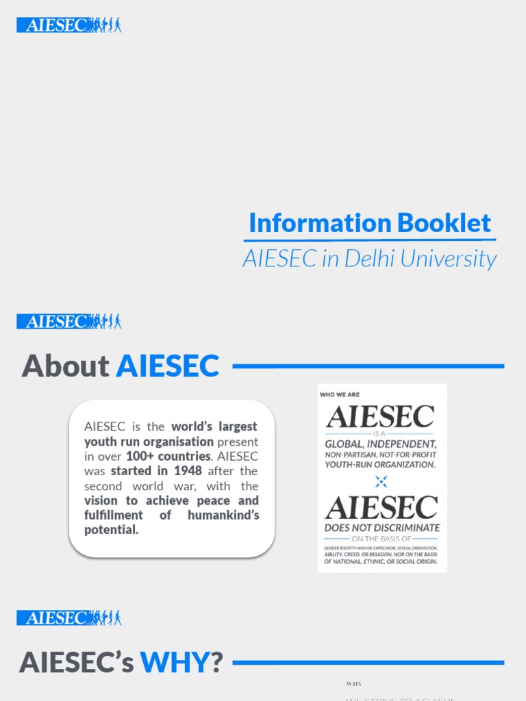 Information Booklet | PDF | Economies