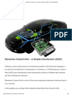 Electronic Control Unit - A Simple Introduction (2022) - AUTOTECHDRIVE