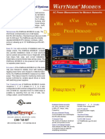 WattNode 1-3phase - MODBUS - OneTemp