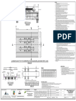 General Arrangment Details of Load Test Minor Bridge at - (CH-442+870)