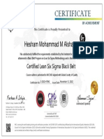 Lean Six Sigma Black Belt-Hesham Alshareef-Usa