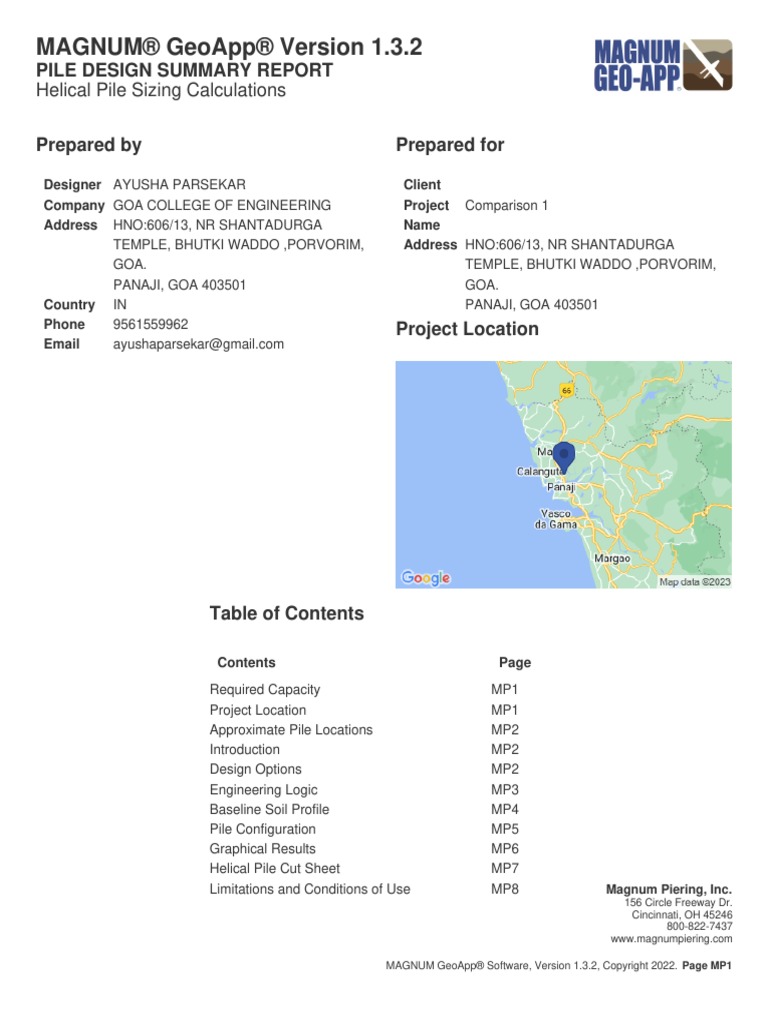 Project Report For Comparison 1 | PDF