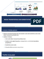 Kuliah 4 - Moda Transportasi