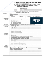 Oriental Claim Form CHD