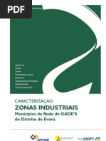 Zonas Industriais Distrito de Évora