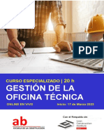 CE Gestión de La Oficina Técnica Marzo 2023