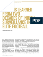Lessons Learned From Two Decades of Injury Surveillance in Elite Football