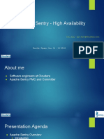 Apache Sentry - High Availability