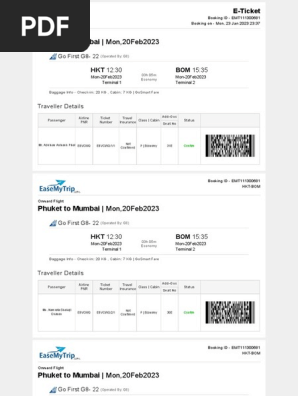 Phuket-Mumbai