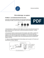 TD 2 de Métrologie