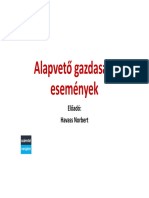 Alapvető Gazdasági Események