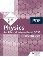 Edexcel International GCSE Physics Workbook Nick England, Nicky