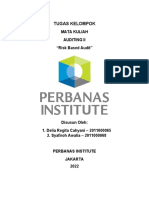 Tugas 7 - Risk Based Audit - Delia Regita Cahyani (2011000065) & Syafiroh Awalia (2011000068)