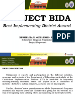 Project BIDA: Recognizing Top Performing School Districts