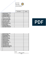 Parent-Teacher Conference Agenda for Grade 1 Section Lily