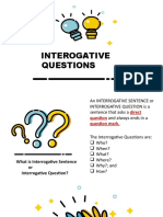 Interrogative Questions