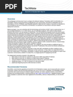 SonicOS Standard 2 (1) (1) .0 Configuring NAT Policies