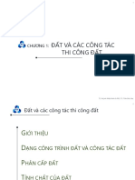 C1 - Đất và công tác phục vụ thi công đất