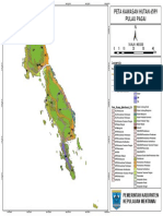 Peta Kawasan Hutan Pulau Pagai