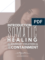 Intro To Somatic Work Part 3