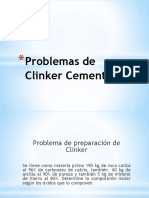 Problemas de Clincker y Cemento Química Civil