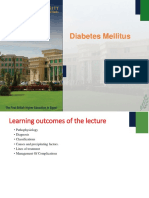 Lecture 7 Diabetes Mellitus 2021 