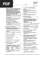 Focus3 2E Test Unit2 GroupB 1kol | PDF