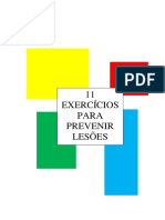 11 Exercícios para Prevenir Lesões