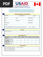 Demande de Carte de Séjour au Gabon | PDF