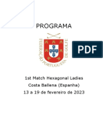 Programa - Match Ladies Hexagonal